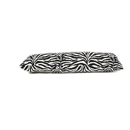 Long Body Pillow, Zebra Twill