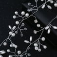 thumbnail image 4 of OUNONA Vincha De De Novia En Plata Con Flexible Para Bodas Y Ocasiones Especiales, 4 of 8