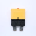 thumbnail image 4 of OULII Réinitialisation Manuelle Fusible Réinitialisable Disjoncteur Jaune Alliage 1Ensemble, 4 of 6