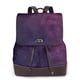 thumbnail image 1 of Balery Black Dark Blue Purple Mochila de Cuero para Mujeres, Gran Capacidad, Bolsa de Viaje Multifuncional, Mochila de Cuero y Bolsa de Hombro para Mujeres, 1 of 4