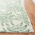 thumbnail image 3 of SAFAVIEH Jardin Thaddeus Leaves Area Rug, Ivory/Green, 3' x 5', 3 of 8