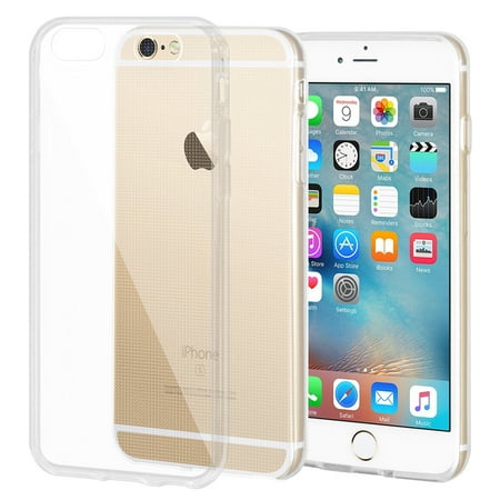 For iPhone 7 Case Soft Gel Ultra Thin Crystal Clear Protective TPU Skin (Best Thin Protective Iphone 7 Case)