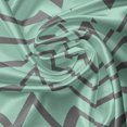 thumbnail image 5 of Ambesonne Grey Chevron Window Valance, Minimalist Retro Style, 54" X 18", Mint Green Grey, 5 of 5