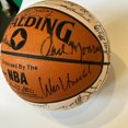 thumbnail image 6 of Incredible Michael Jordan Wilt Chamberlain NBA Top 50 Signed Basketball PSA DNA, 6 of 11