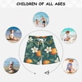 thumbnail image 6 of FORMRS Boys Swim Trunks Quick Dry Mesh Liner Boardshorts Sizes XS-XL, Floral Orange Pattern, 6 of 7