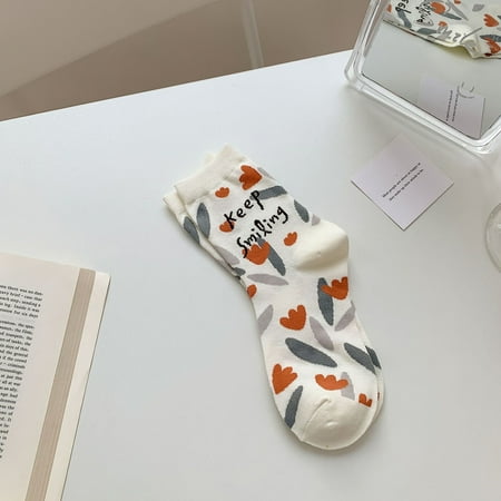 

Womens Crew Socks Casual Cotton Socks Funny socks Cozy Cute Printed Patterned Fun Socks Novelty Socks Quarter Dress Sock for Women Gifts