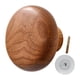 thumbnail image 4 of Gancho de madera para abrigos, llaveros, sombreros, gorras, almacenamiento, gancho decorativo para uso general en el hogar Redondo, 4 of 9