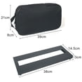 thumbnail image 3 of Mosiee Pedal Board For Guitar For Bass Effects Pedal Small Mini 15 X 5 Inche With Carry Bag, 3 of 9