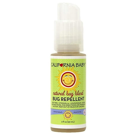 Baby Bug Repellent - Natural Bug Blend (travel), SAFE FOR CHILDREN (6 months & older): Natural, vegan alternative to toxic bug repellent chemicals. Non-invasive &.., By California Baby