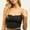 A01_Black, variant on Goodtrade8 Crop Tank Tops for Women Modal Sleeveless Shirts Camisole Short Summer Casual Black Round Neck Undershirts Womens Tops Outdoor