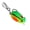Type B, variant on Whaledi PVC Frogs Lures for Blackfish Fishing Lures with Double Hook and 3cm