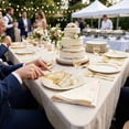 thumbnail image 5 of Exquisite Cream Victorian Disposable Dinnerware Combo Set, 120 Piece, Service for 20, 5 of 10