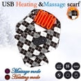 thumbnail image 1 of Womens' Hearting Warming Scarf FashionableSmart Mobile Power USB Charging Neck And Shoulder Winter Cold Protection And Warm Heating Massage Men And Women Scarf, 1 of 4