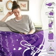 thumbnail image 3 of DAJU Mom Blanket Gifts for Mom Birthday Gifts from Daughter /Son Soft Cozy Throw Blanket(30*40inch), 3 of 6