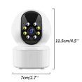 thumbnail image 2 of 1080P Wifi Cámara 2Mp Cámara Ip Cámara Interior Monitor de Bebé Visión Nocturna Infrarroja Eccomum Cámara IP, 2 of 7