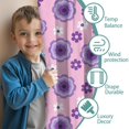 thumbnail image 3 of Pioneer Flower Floral Print Pattern Teens Curtains,Teens Insulated Curtains Set Of 2,Bedroom Essentials,Toddler Room Decor 52"x84", 3 of 5