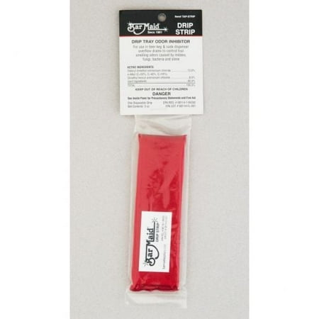 

Bar Maid TAP-STRIP Red Beer Drip Tray Sanitizer Strip Each