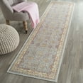 thumbnail image 2 of SAFAVIEH Sevilla Cheshunt Floral Bordered Area Rug, Silver/Ivory, 2'2" x 4', 2 of 7