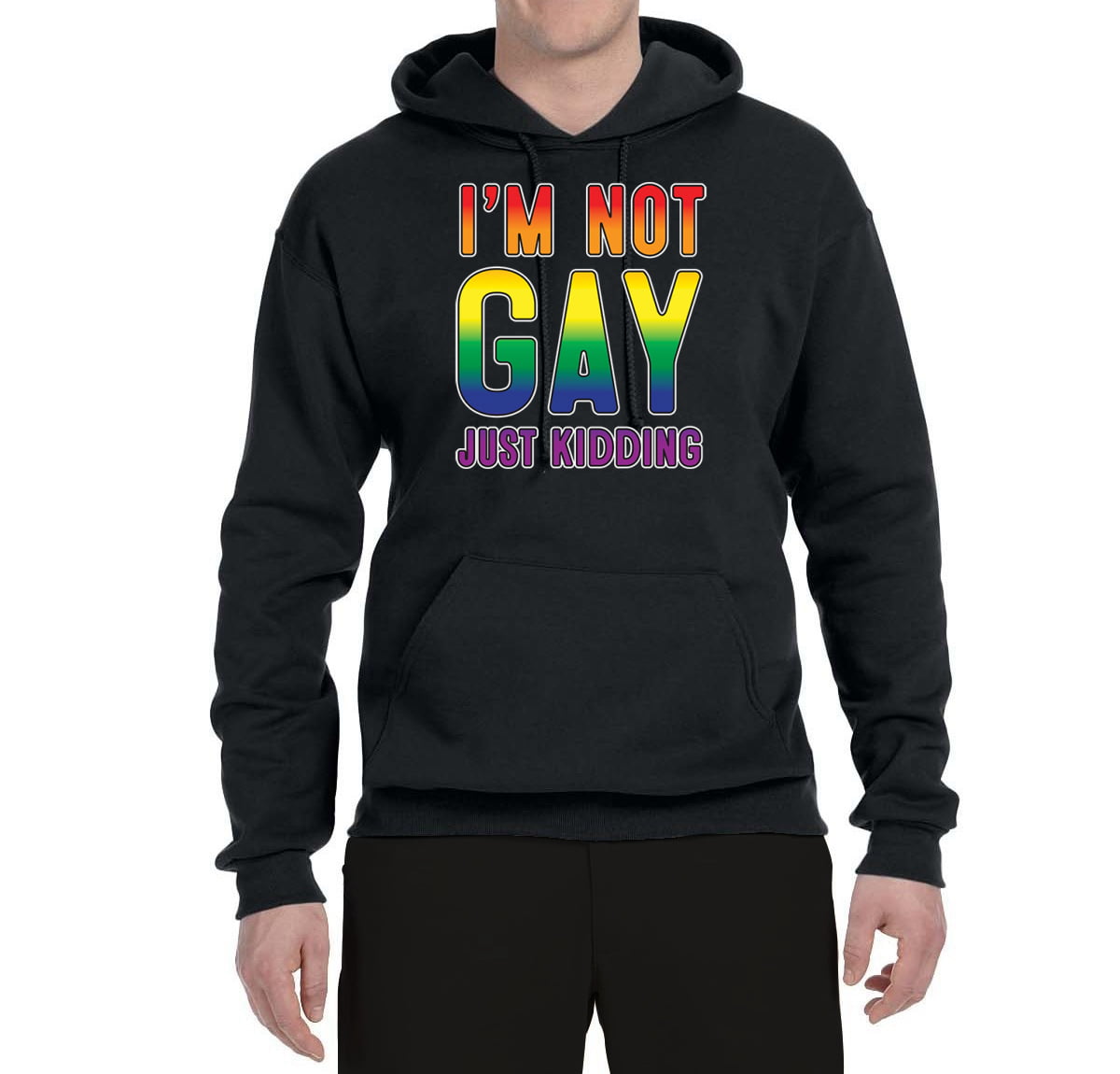 My Children Are Gay Lgbt Funny Rainbow Shirt Pride Equality Christmas Xmas Holiday Rainbow Adults Adult Hoodie Black