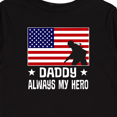 thumbnail image 4 of Inktastic Military Soldier Daddy Always My Hero Boys or Girls Long Sleeve Toddler T-Shirt, 4 of 5