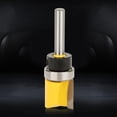 thumbnail image 3 of T-Shaped Carbon Steel Router Bit for Woodworking - 1/4 Inch Shank, 3/4 Inch Cutting Diameter, 20 Model - Ideal for Wood Slotting and Trimming with 65mm Full Length, Precision-Machined Durable Flush, 3 of 6
