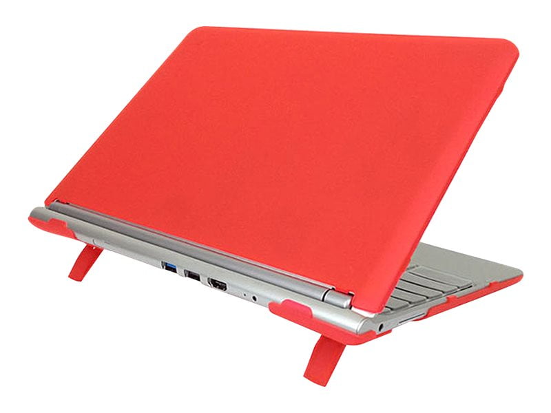 Max Cases Snap Shell Notebook top and rear cover 11" red for
