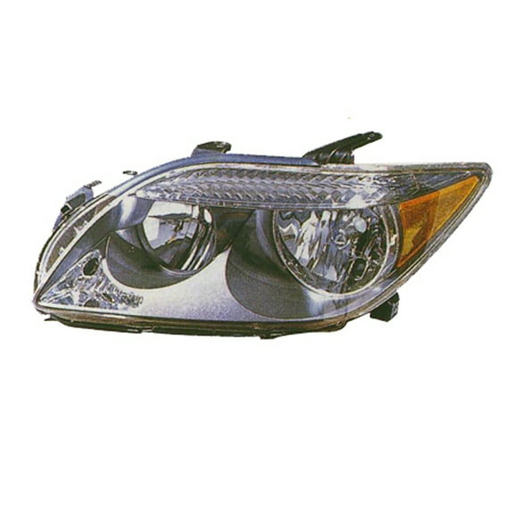 KAI New Economy Replacement Passenger Side Headlight Lens And Housing, Fits 2005-2007 Scion TC