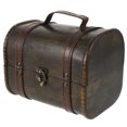 thumbnail image 1 of KAKOWELY small treasure chest Retro Wooden Storage Chest Multi-functional Organizer for Jewelry Trinkets Wooden Trinket Container Keepsake Container Trinket Box, 1 of 4