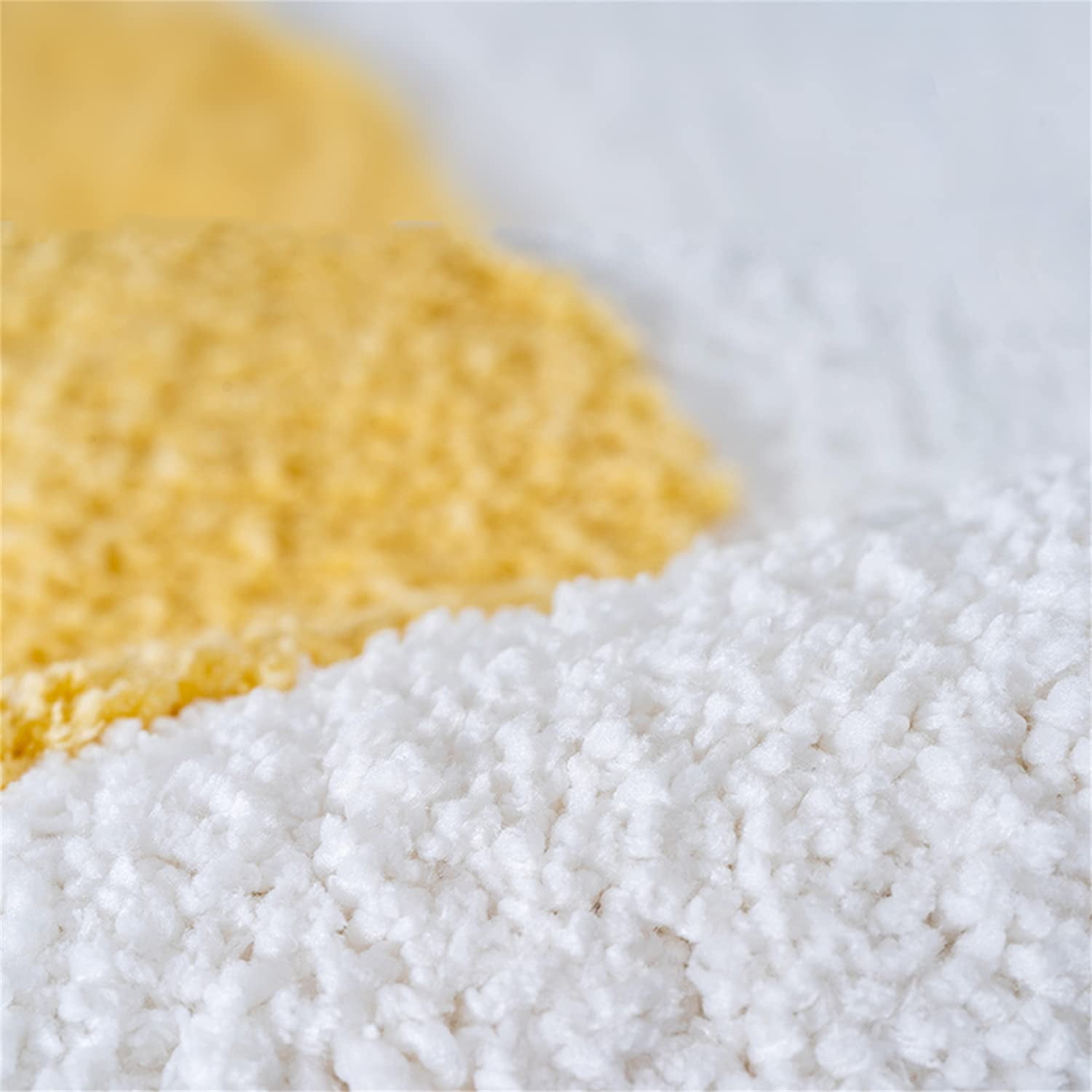 A+ Bath Mat Cute Rug Non Slip for Bathroom, Absorbent, Extra Soft, Adorable Design, 18" x 26", Poached Eggs