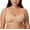 Warm Beige, variant on DELIMIRA Women's Front Closure Posture Wireless Back Support Full Coverage Bra Plus Size