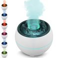 thumbnail image 3 of PENGXIANG Essential Oil Diffuser Humidifier 360ml Flame Diffuser Humidifier USB Powered Volcano Flame Diffuser Auto Off Aroma Diffuser Humidifier Silent Aromatherapy Diffuser Decorative f, 3 of 11