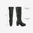 thumbnail image 4 of BURUDANI Women's Chunky Heel Knee High Boots CHAI-1, 4 of 5