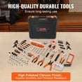 thumbnail image 3 of VEVOR Tool Kit 216 Piece General Household Hand Tool Set with Portable Tool Case, 3 of 9