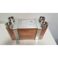thumbnail image 2 of 90 Plate Water to Water Brazed Plate Heat Exchanger 1 1/4" FPT Ports w/ Brackets, 2 of 4