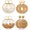 Raffia and rattan, variant on 4 Pairs Handmade Raffia Rattan Bohemian Round Drop Dangle Earrings for Women, Boho Statement Cute Fun Hoop Earrings Set