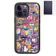 thumbnail image 1 of CASETiFY LisaFrank Colorido Brillo Claro Lateral Fuente Carcasa Apple IPhone 12 13 14 Pro Max Impacto Duro Acrílico Trasero TPU Caso Con La Caja, 1 of 4