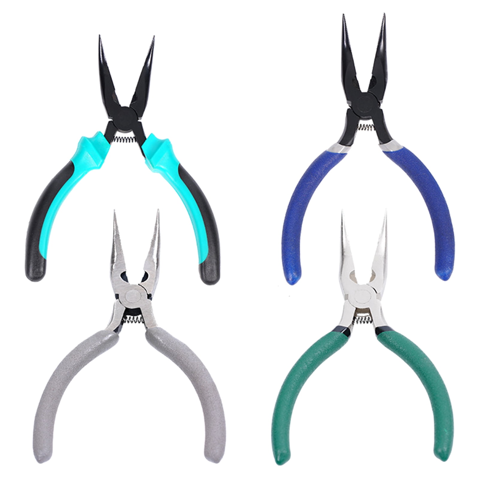 BELOWSYALER Handmade Jewelry Pliers Metal Wire Cutter Long Curved Nose Plier Jewelry Accessories Chicken Claw Bone Removal Tool