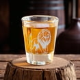 thumbnail image 3 of 2oz Lion Shot Glass, 3 of 4