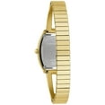 thumbnail image 2 of Caravelle b y Bulova Women's Crystal Gold-Tone Stainless Steel Bangle Watch with Expansion Band 44L226, 2 of 4