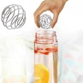 thumbnail image 4 of 5 Pcs Boule Shaker en Acier Inoxydable 304, Boule de Fouet, Bouteille de Protéine Milkshake Mélange Shaker, 4 of 5