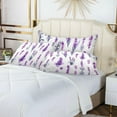 thumbnail image 6 of Coolnut Provence Lavender Pillowcase King Size, Super Soft Pillow Shams Covers, Plush Cozy Pillow Cases with Zipper, 20" X 40"（204） Home Decor Gifts, 6 of 6