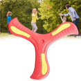 thumbnail image 2 of Tholdsy Retorno Boomerang Deporte Juguete Entrenamiento Prop Ahorro de espacio Multicolor Suavidad Práctico Multipropósito Sin rebabas Punto de hoja Juguetes Azul Tholdsy FN007464-04, 2 of 6