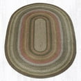 thumbnail image 5 of Home Indoor Decorative Jute C-051 Fir, Ivory Braided Rug, Oval 3' x 5', 5 of 5