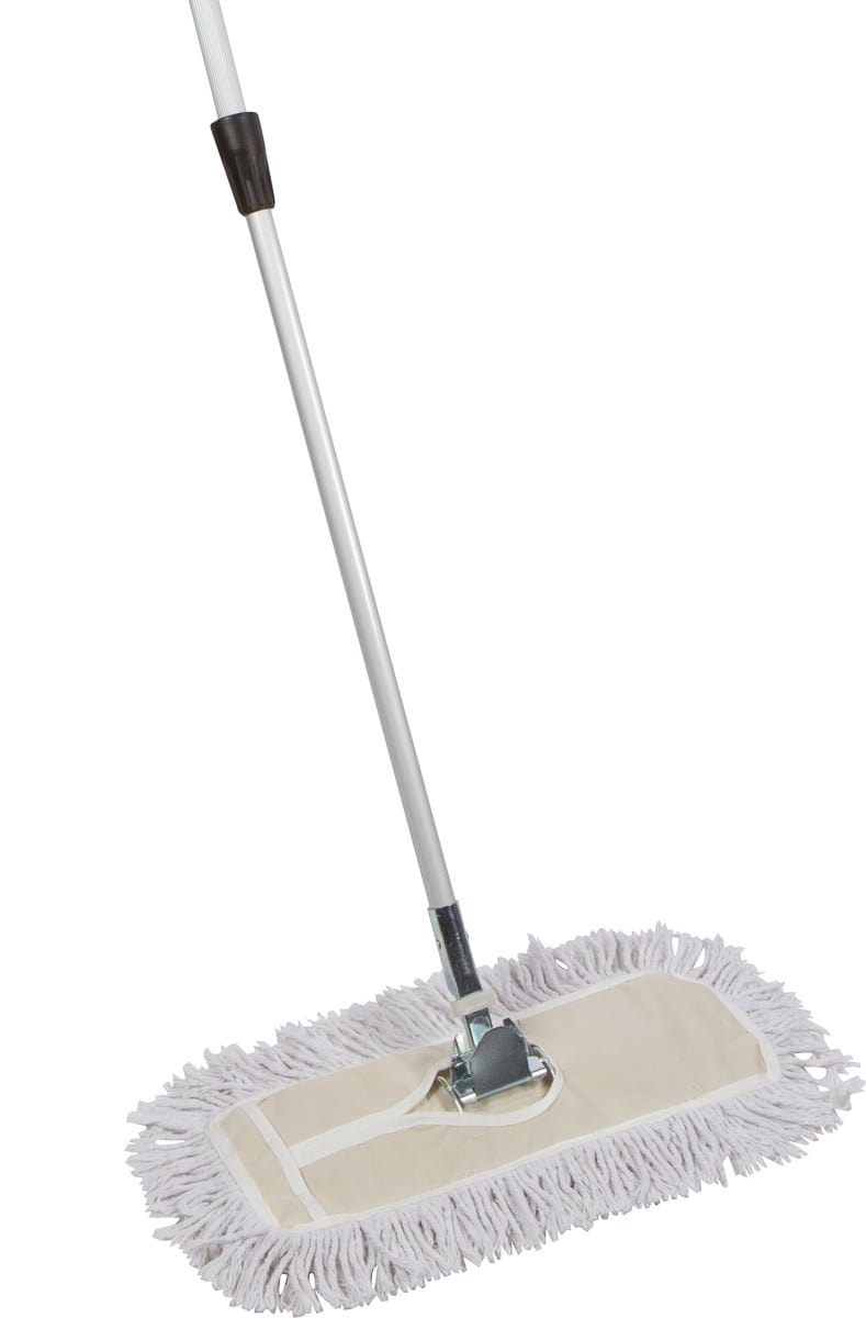 Hardwood Floor Broom Tidy Tools 18 Inch Cotton Dust Mop With