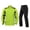 Green@GC@, variant on Mens Motorcycle Rain Suit Patchwork Color Long Sleeve Cycling Jacket Pants Water Resistant Rain Set For Bike Riding Camping Hiking