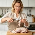thumbnail image 4 of BotaniNest Stainless Steel Bone Cut Kitchen Scissors Heavy Duty Kitchen Scissors For Bone Cutting Poultry Shears With Handle Function Snips For Chicken Meat, 4 of 4