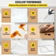 thumbnail image 4 of Protector de mesa VEVOR, PVC transparente, 84 x 42 pulgadas, 1,5 mm de grosor, 4 of 9