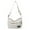 White, variant on COFEST Crossbody Bag for Women,Nylon Shoulder Purse Handbag Messenger Bag,Single Shoulder Underarm Bag Large Capacity Handbag For Ladies Black