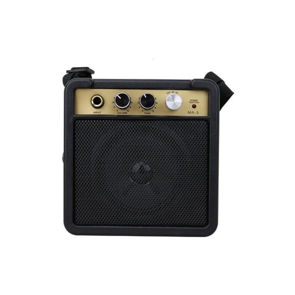 CEORPER Rechargeable Guitar Amp 5W Electric Guitar Amplifier With Hand Strap for Practice