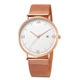 thumbnail image 1 of WIFKLSIIPG Simple Mesh Strap Quartz Watch Men's Watch Unisex Fashion Quartz Watch Versatile Men's Daily Watch, 1 of 6